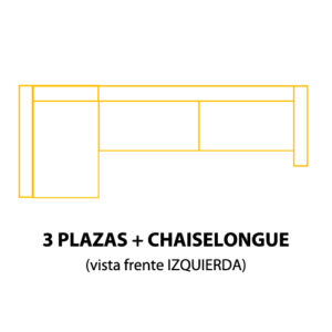 3PL+CH IZQUIERDO (Largo 275 x Alto 170 x Fondo 100) ±