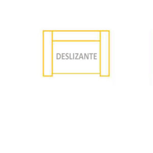 SILLÓN DESLIZANTE ASIENTO de 70cm (Largo 110 x Alto 110 x Fondo 95) ±